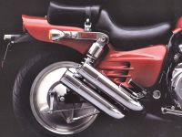 '87 red supermagna rear