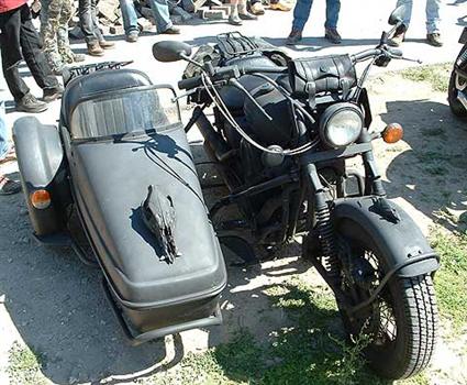 black velorex sidecar