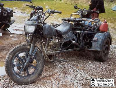 trike with KTM tank