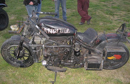 Ford Diesel Motorcycle