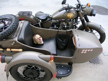 ural sidecar zombie